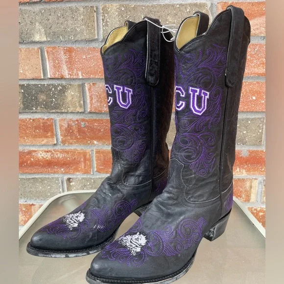 TCU Horned Frogs Gameday Cowboy Boots - Picture 3 of 7